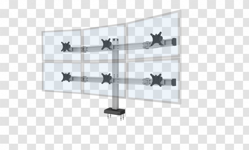 Computer Monitors Multi-monitor Sit-stand Desk Monitor Mount Liquid-crystal Display - Sitstand Transparent PNG