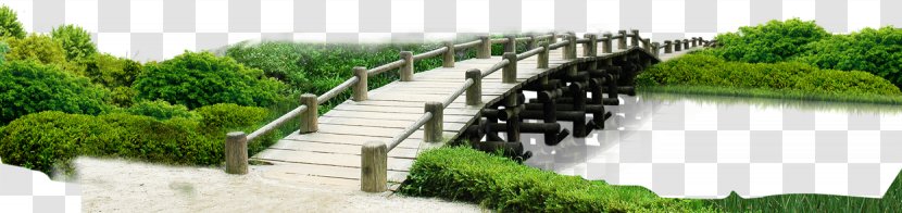 Puente De Madera Bridge Signal - Landscaping Transparent PNG