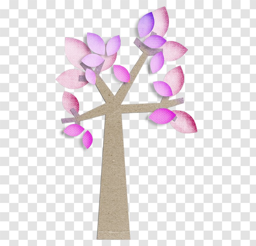 Pink Flower Cartoon - Symbol - Plant Transparent PNG