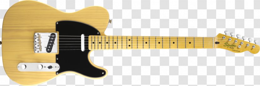 Fender Telecaster Custom Squier Thinline - Acoustic Guitar - Bass Transparent PNG