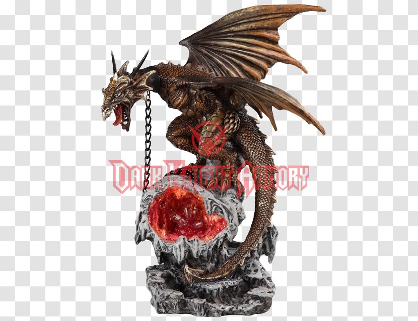Dragon's Dogma: Dark Arisen Figurine Statue - Mythical Creature - Golden Transparent PNG