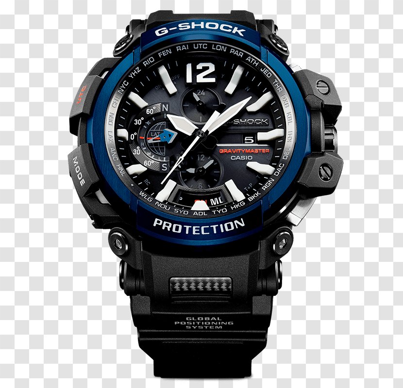 G-Shock Master Of G GPW2000 Watch Casio Transparent PNG