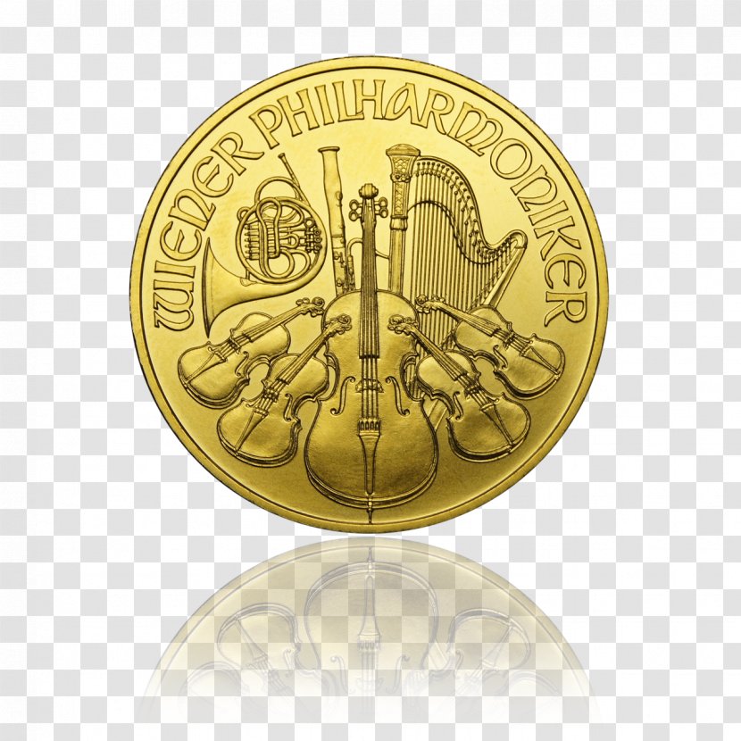 Austrian Silver Vienna Philharmonic Bullion Coin - Material - Lakshmi Gold Transparent PNG