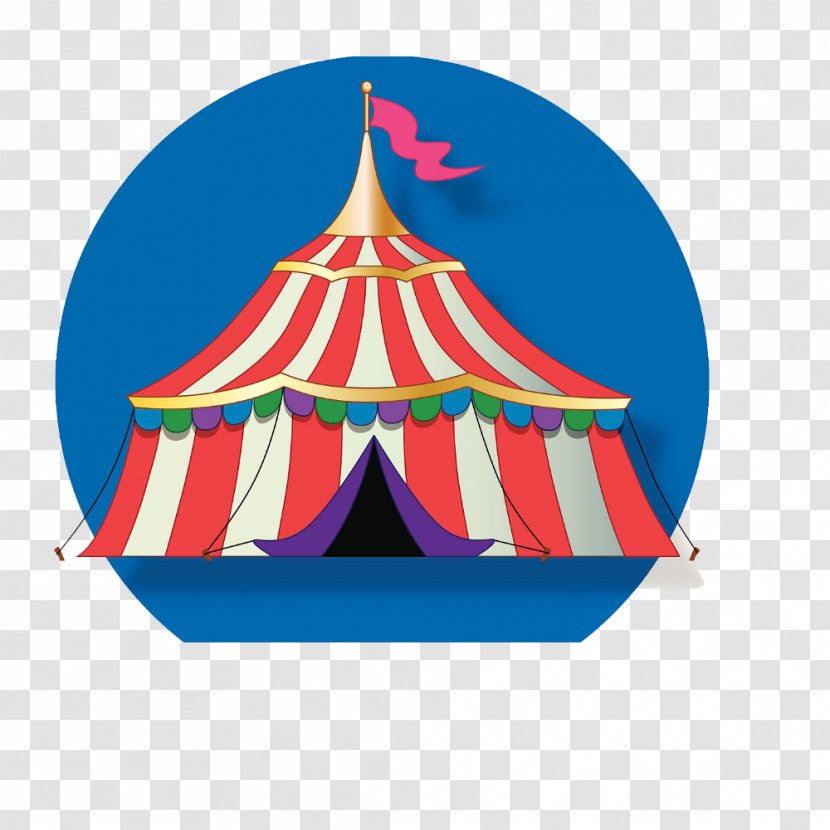 Tent Circus Vector Graphics Carpa Image - Yurt - Vintage Carnival Transparent PNG