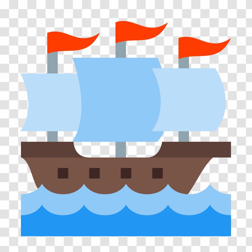 Sailing Ship Font - Diagram Transparent PNG