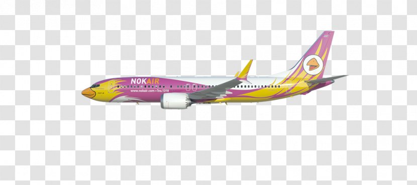 Boeing 737 Next Generation Airline Nok Air Airplane Transparent PNG