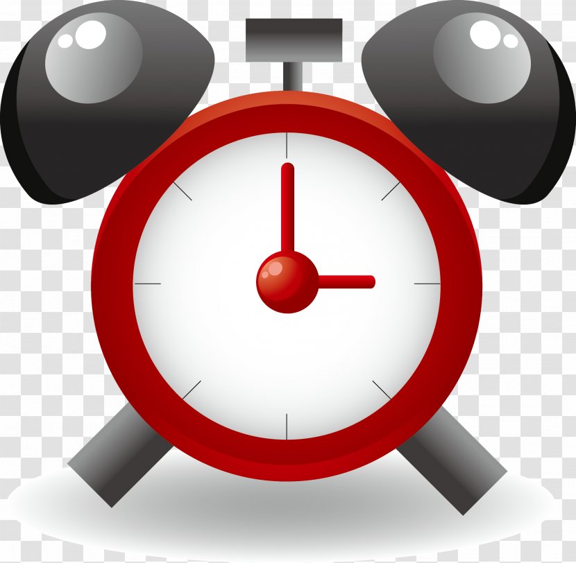 Alarm Clock Red Device - Element Transparent PNG