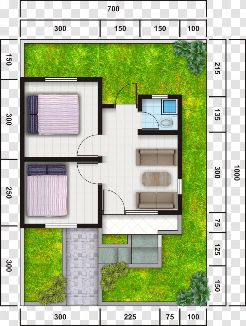 House Floor Plan Urban Design Suburb - Architecture Transparent PNG