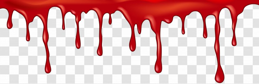 Halloween Knife Clip Art - Frame - Bloody Line Transparent PNG