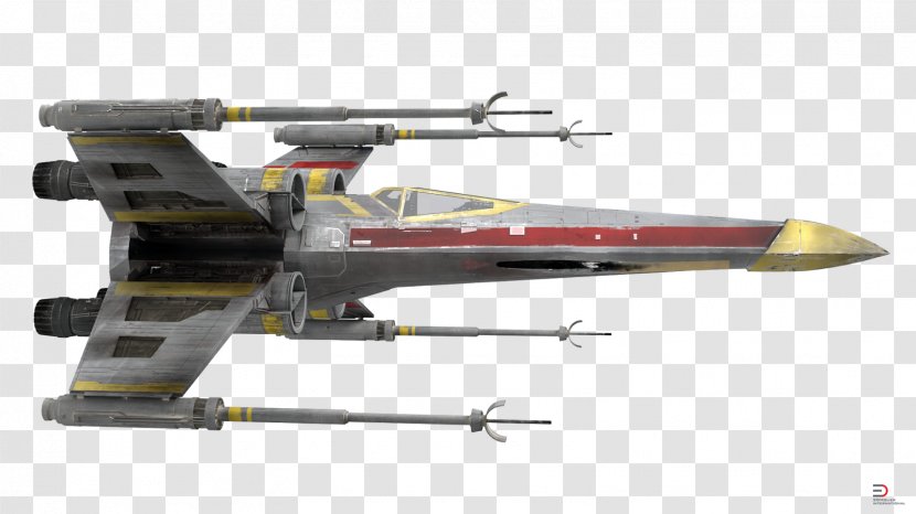 X-wing Starfighter Star Wars Rendering A-wing - Aircraft - Wings Transparent PNG