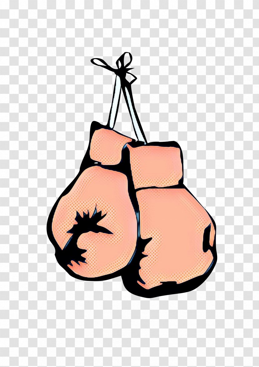 Boxing Glove Clip Art - Line - Pink Transparent PNG