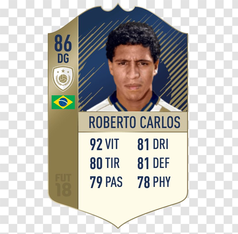 FIFA 18 Ronaldo 19 FC Barcelona Football Player - Brand - Roberto Carlos Transparent PNG