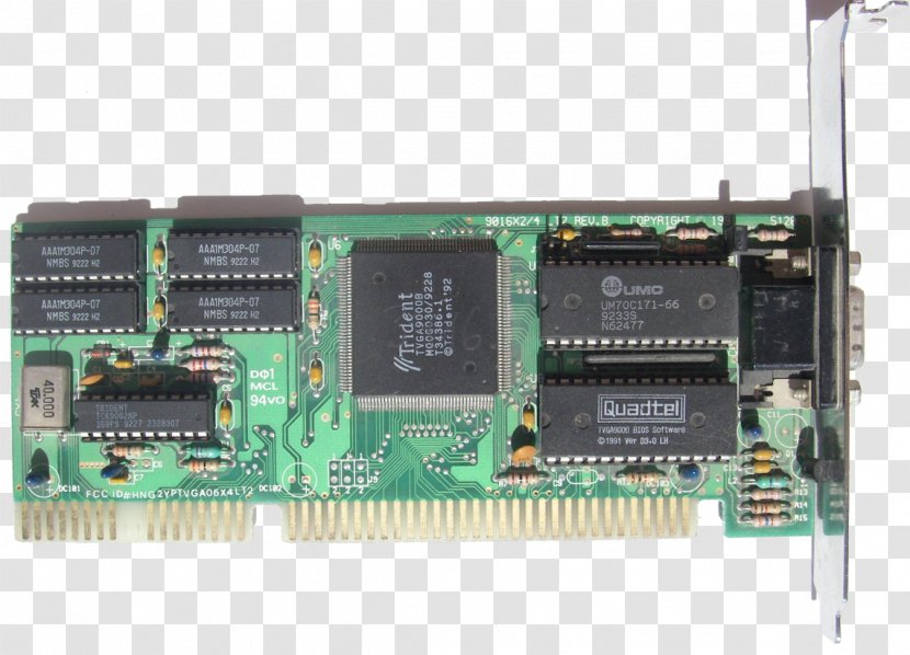 Graphics Cards & Video Adapters Array Industry Standard Architecture Motherboard Trident Microsystems - Computer Monitors Transparent PNG