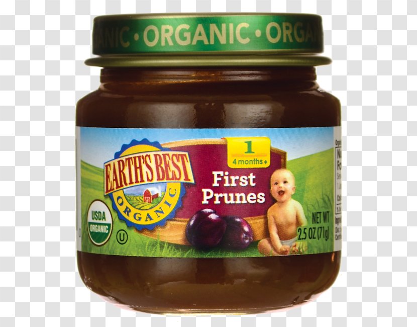 Baby Food Organic Chutney Rice Cereal - Beetroot - Prunes Transparent PNG