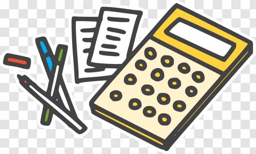 Accounting Yellow - Inheritance - Office Equipment Transparent PNG