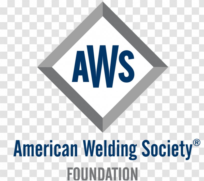 Logo American Welding Society Technology - Blue Transparent PNG