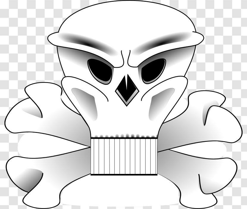 Download Clip Art - Beak - Skull And Bone Transparent PNG