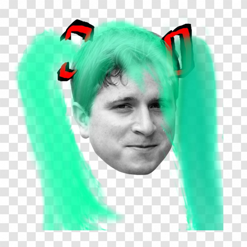 Emoticon Twitch Avatar - Forehead - Green Transparent PNG
