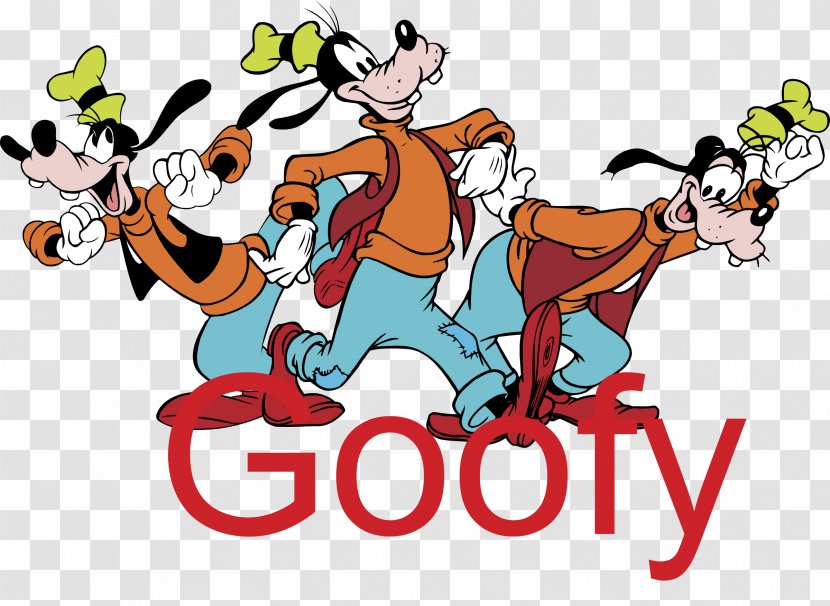 Goofy Logo Clip Art Image - Animated Cartoon - Goofed Vector Transparent PNG
