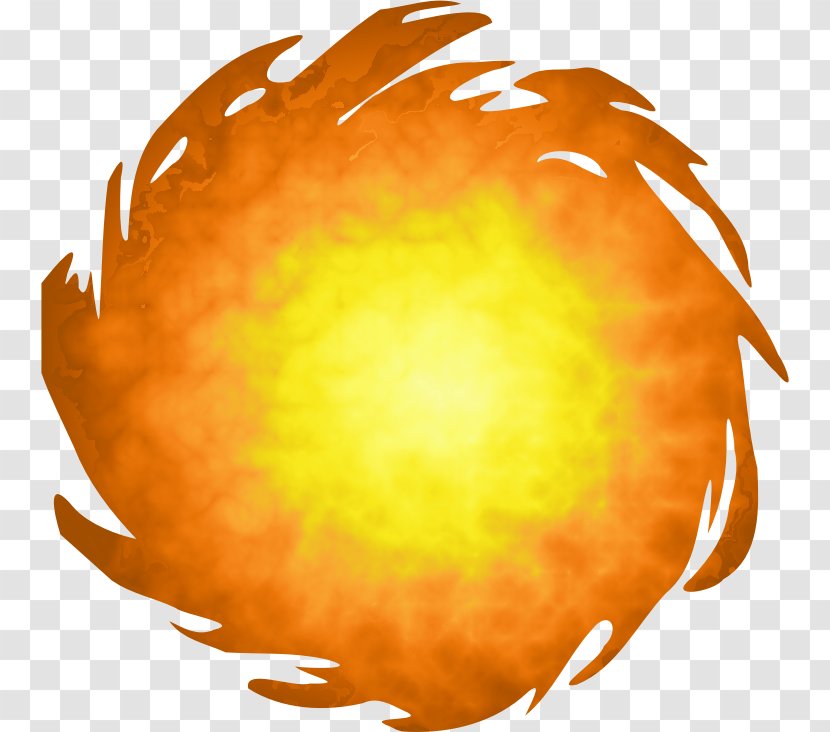 Drawing Clip Art - Orange - Fireball Transparent PNG