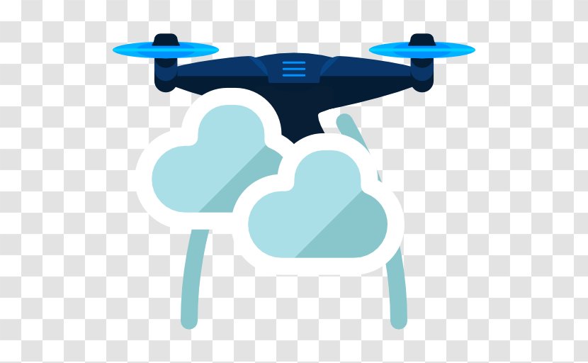 Aircraft Mavic Pro Unmanned Aerial Vehicle Quadcopter - Propeller - Clouds Drone Transparent PNG
