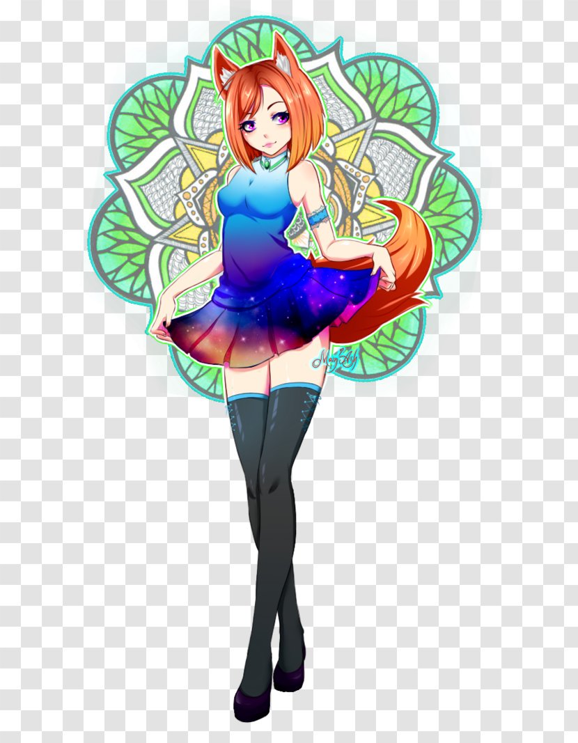 Fairy Cartoon Plant - Watercolor Transparent PNG