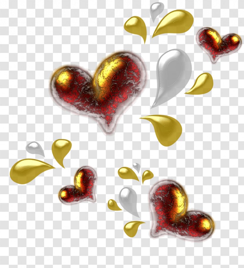 Drawing Body Jewellery Skunk - Insect - HEARTS Transparent PNG