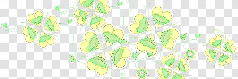 Green Leaf Background - Plant - Yellow Transparent PNG