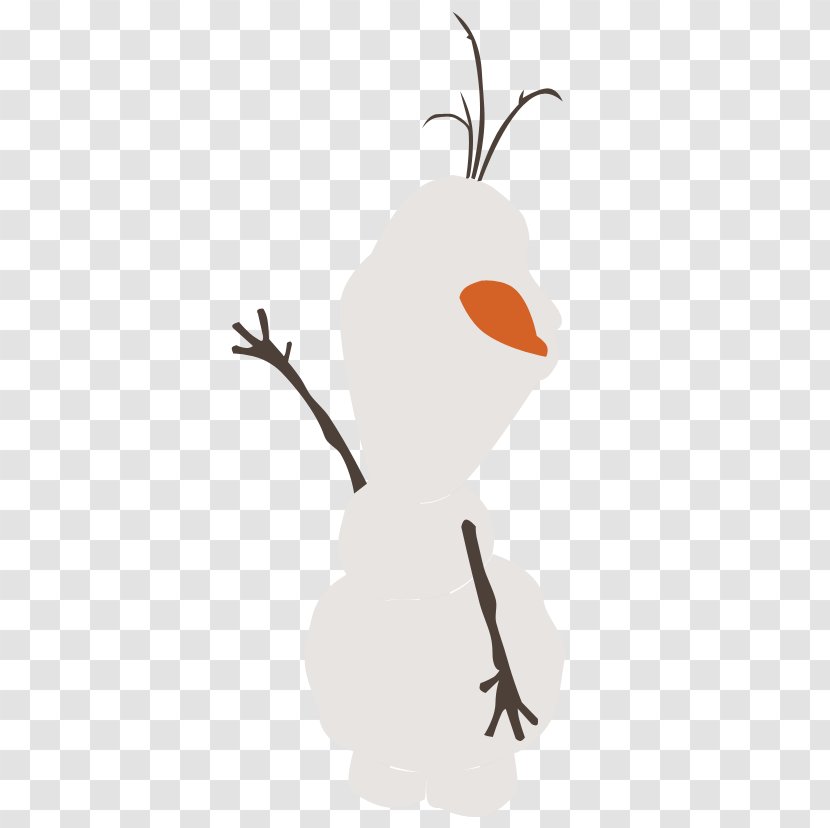 Olaf Elsa Anna Kristoff Clip Art - Heart - Melted Snowman Writing Transparent PNG