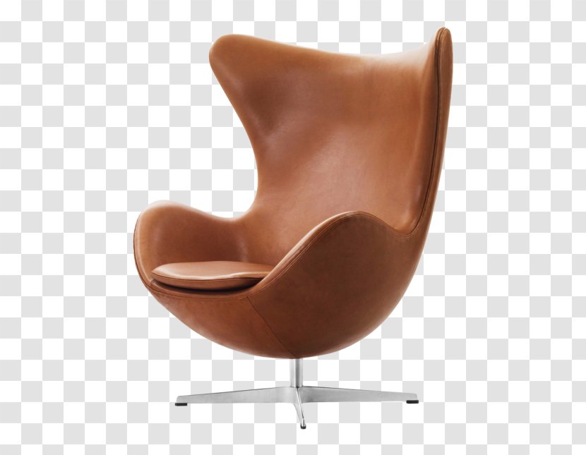 Egg Model 3107 Chair Eames Lounge Fritz Hansen - Wing Transparent PNG