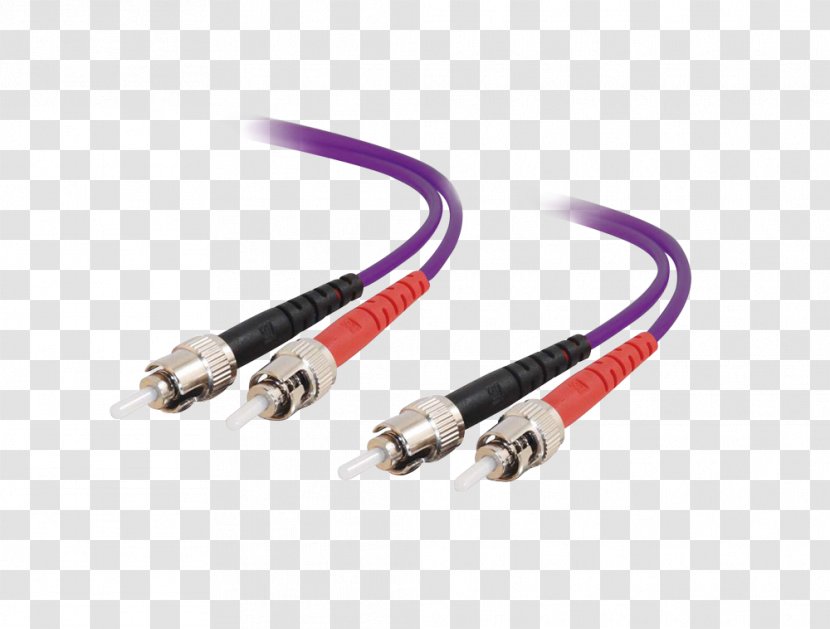 Coaxial Cable Patch Network Cables Electrical Multi-mode Optical Fiber - Startechcom - Cord Store Transparent PNG