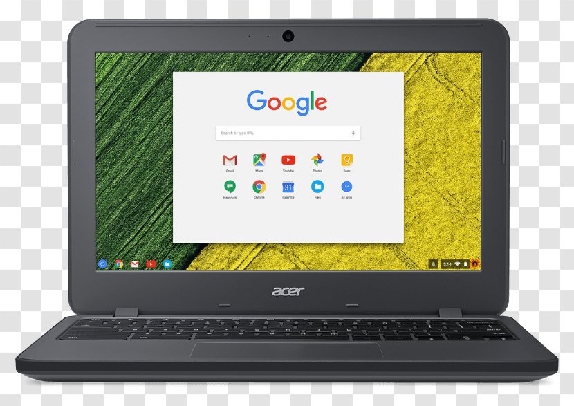 Laptop Acer Chromebook 11 N7 C731-C78G 11.60 Celeron - Solidstate Drive Transparent PNG