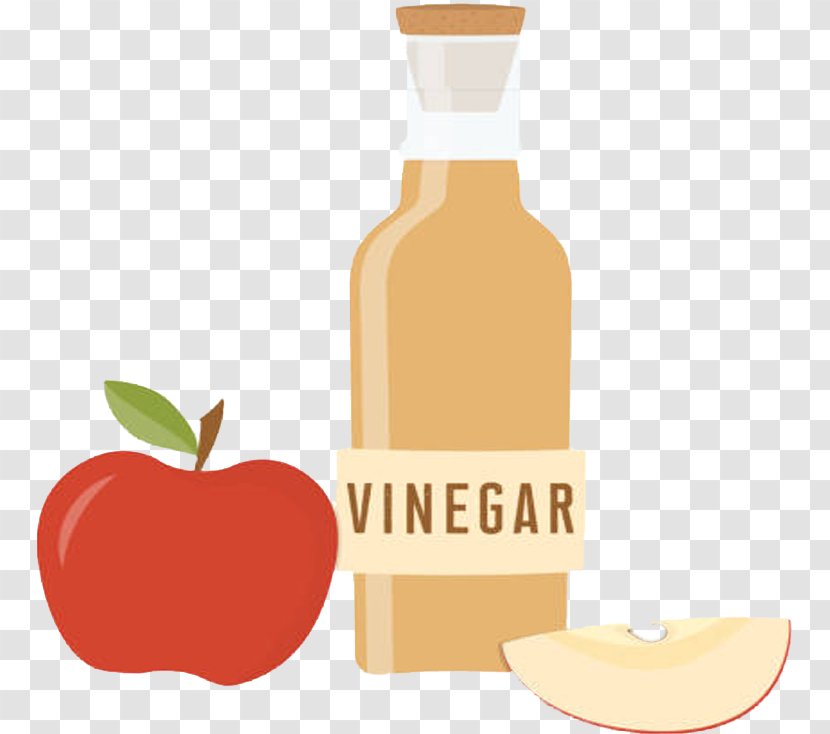 Apple Cider Vinegar Drink Liqueur Bottle Food - Juice - Fruit Transparent PNG