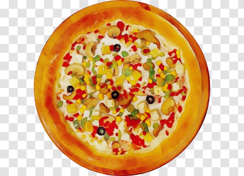 Food Dish Pizza Cuisine Ingredient - Junk - Dessert Cheese Transparent PNG