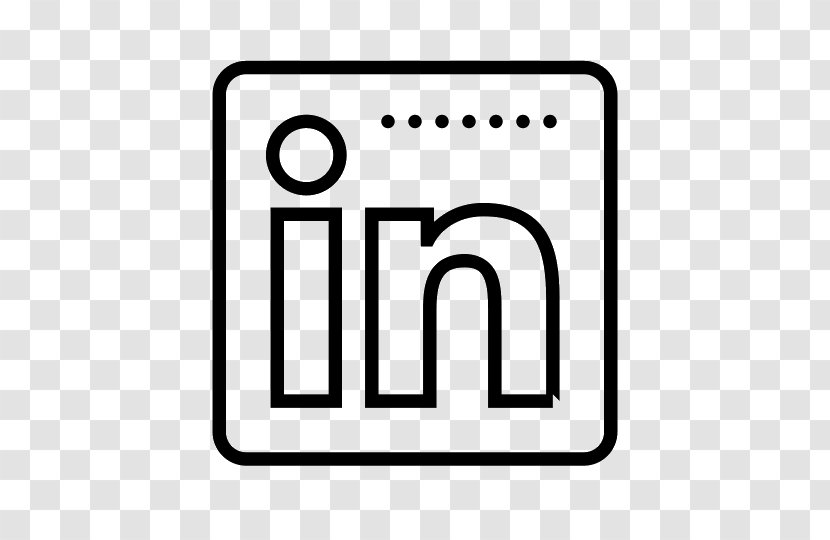 Social Media LinkedIn Network - Text Transparent PNG