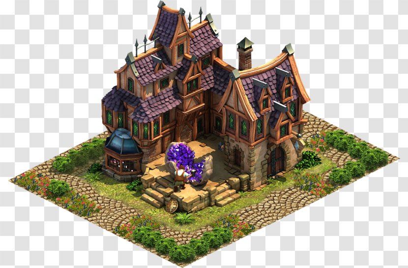 Forge Of Empires Iron Age Building House - Architecture Transparent PNG