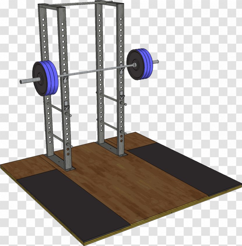 Power Rack Starting Strength Fitness Centre Physical Olympic Weightlifting - Squat Toilet Transparent PNG
