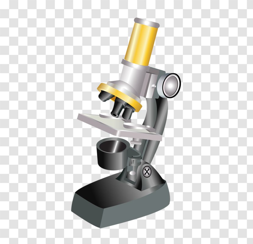 Microscope Cartoon Clip Art - No - Hand-painted Transparent PNG