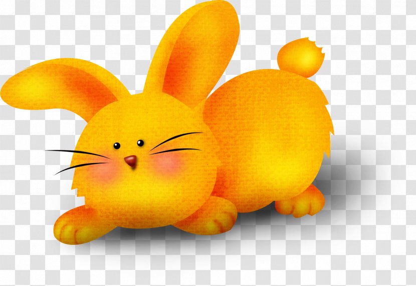 Easter Bunny Background - Cuteness - Animal Figure Animation Transparent PNG