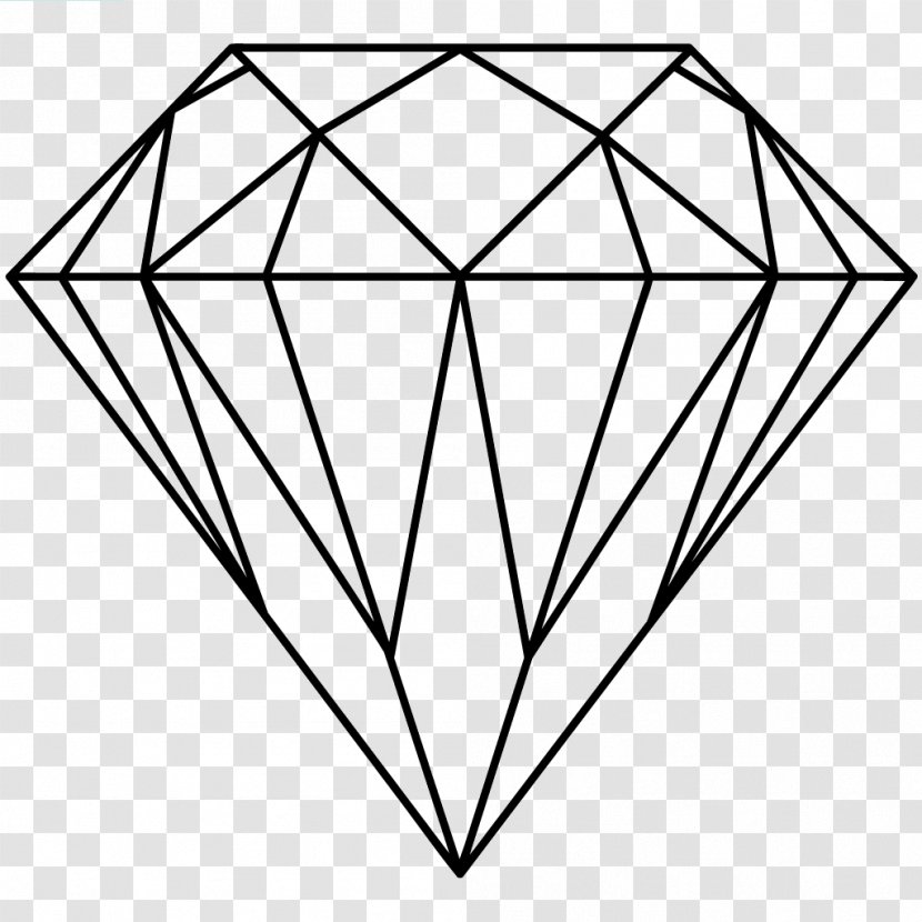 Diamond Color Drawing Cut - Monochrome Photography - Sange Transparent PNG