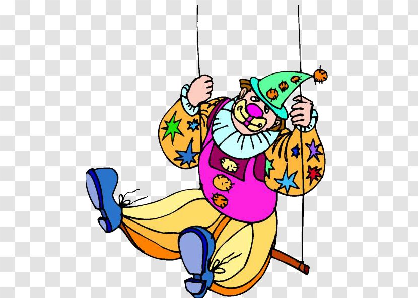 Circus Acrobatics Clown Cartoon Clip Art - Recreation - Swing The Transparent PNG