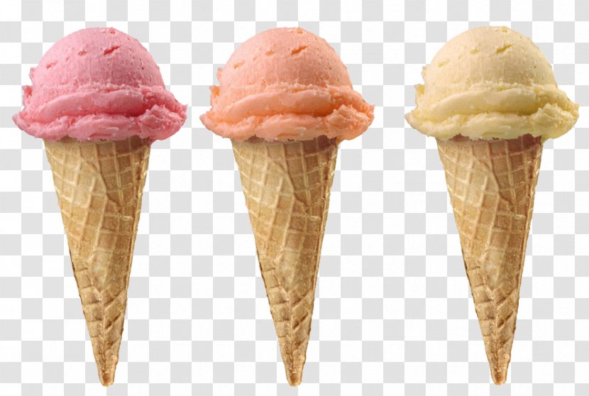 Ice Cream Cone Sundae Strawberry - Baskinrobbins Transparent PNG