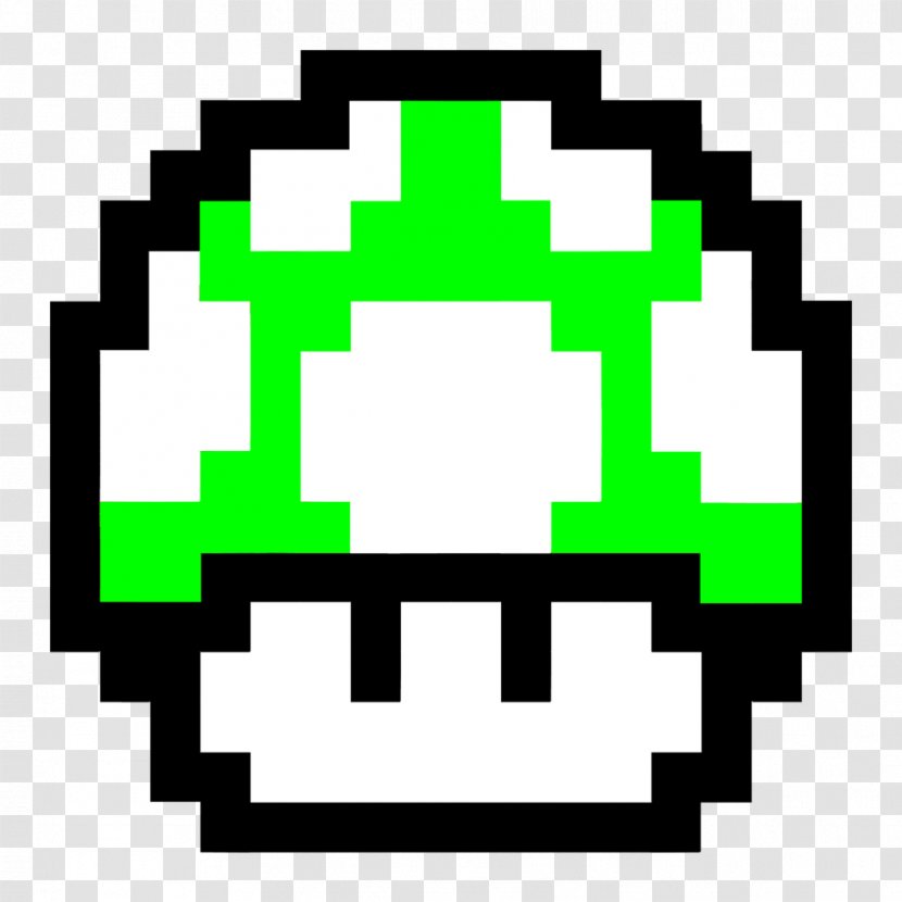 Super Mario Bros. Edible Mushroom Video Game - 8 BIT Transparent PNG