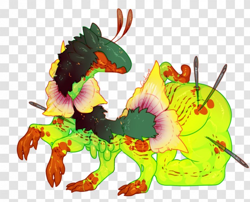 Leaf Pollinator Flower Legendary Creature - Mythical Transparent PNG