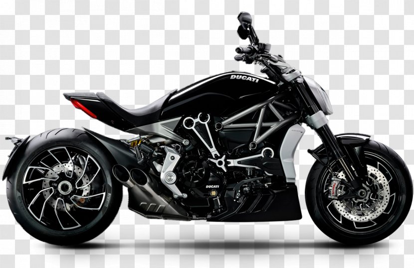 Ducati 1299 Diavel Motorcycle Cruiser - Tire Transparent PNG