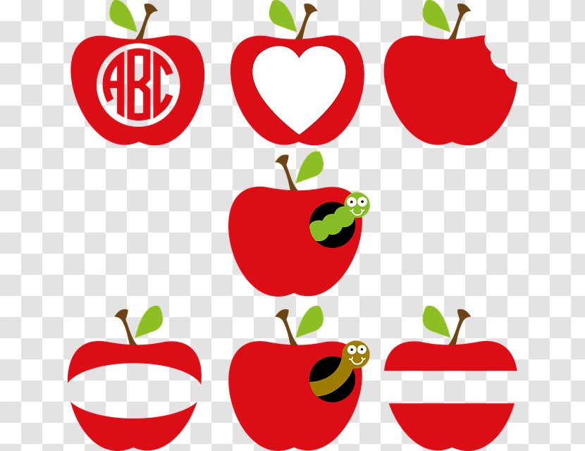 Clip Art Apple Pixel Image - Love Transparent PNG