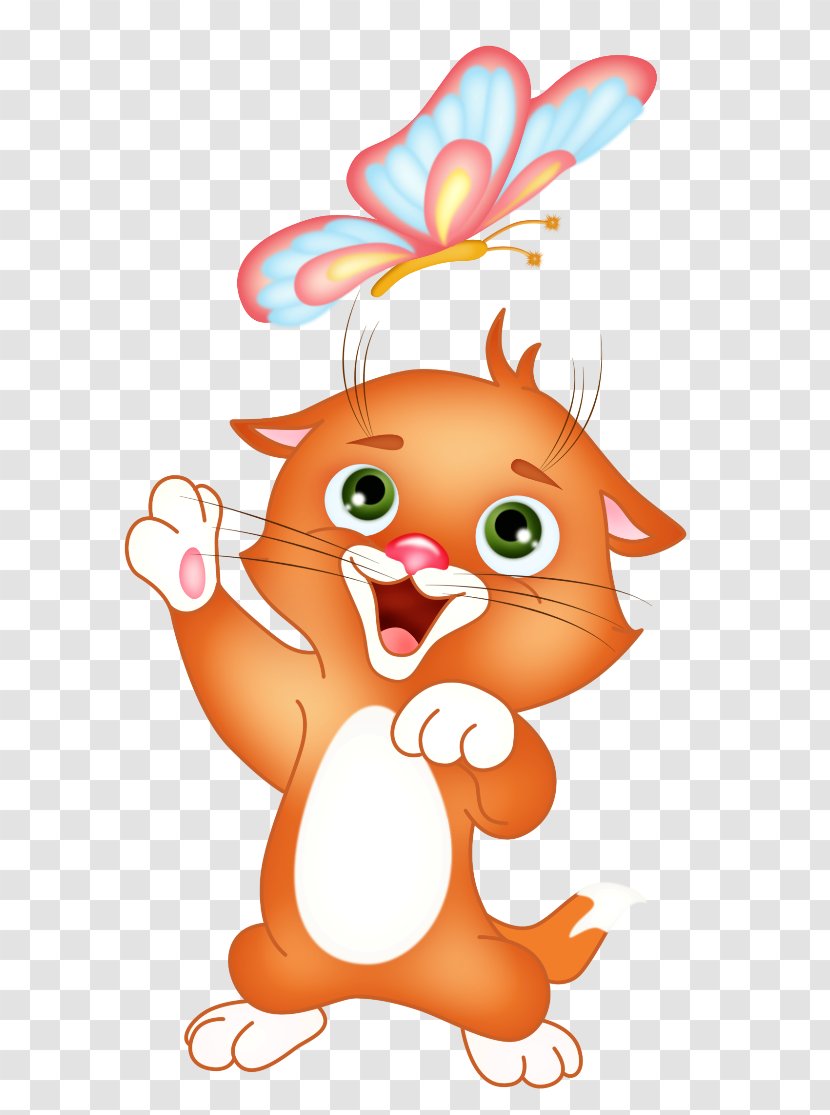 Cat Kitten Clip Art - Rabits And Hares Transparent PNG
