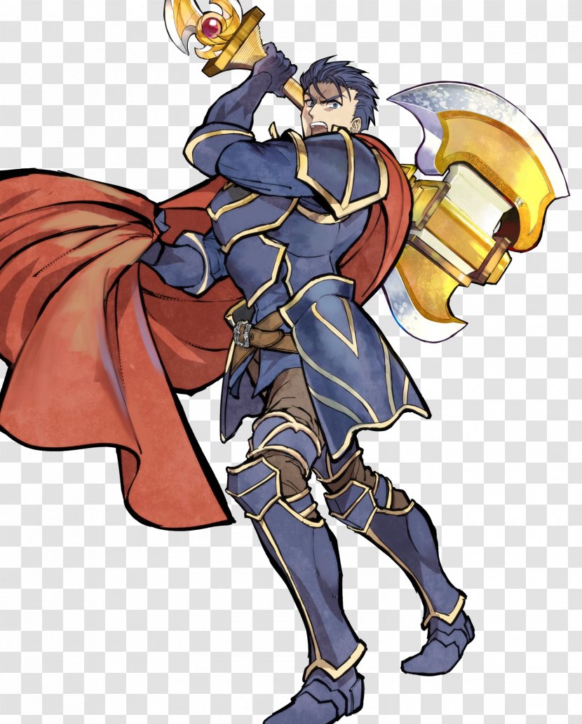 Fire Emblem Heroes Emblem: The Binding Blade Hector Video Game - Silhouette - Axe Transparent PNG