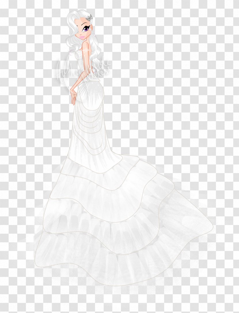 Wedding Dress Gown Bride White - Clothing Accessories Transparent PNG