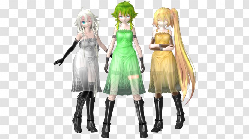 MikuMikuDance Model Hatsune Miku Megurine Luka Fashion - Frame Transparent PNG